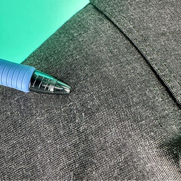 Tahari Gray 3 Button Blazer Size 14 Career Professional Collared Jacket - Picture 13 of 16